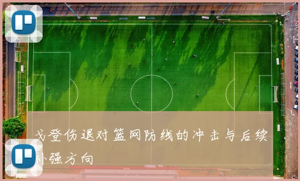 戈登伤退对篮网防线的冲击与后续补强方向